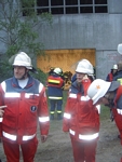Gemeinsame &Uuml;bung des DRK THW FW
